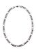 Gaya Leo E-Commerce Ltd. Gaya Necklace Zilver 55 cm