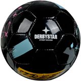 Derbystar Street Soccer Zwart Maat 5