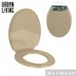 Urban Living "DESERT" WC-bril van kunststof, beige