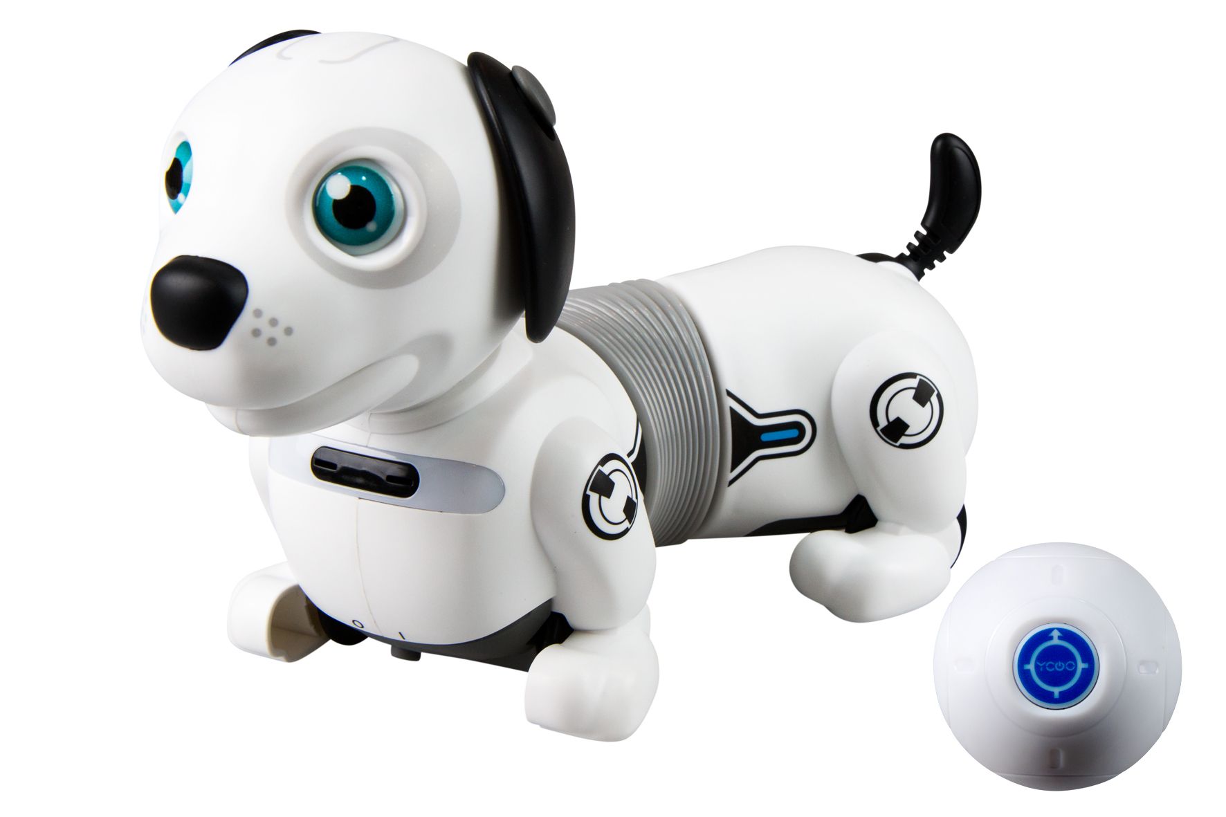 Silverlit Robot Robo Dackel Junior - Programmable Robot - Black/White - 3+ Years