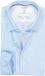 OLYMP 24/7 Level 5 body fit overhemd - tricot - lichtblauw dessin - Strijkvriendelijk - Boordmaat: 44