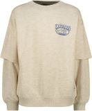 Vingino Nock Jongens Sweater Katoen/Polyester Maat 140 Soft Vanilla Melee