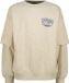 Vingino Nock Jongens Sweater Katoen/Polyester Maat 140 Soft Vanilla Melee