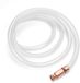 Merkloos / Sans marque Dailygoody - Transferpomp - Pompslang - Zwart - 1,8 m