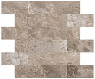 BES LED Zelfklevende Mozaïek Tegel - Afimera Natuursteen Taupe Metro - Taupe