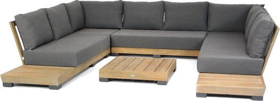 Lifestyle Garden Furniture Lifestyle Hilton loungeset u vorm 6-delig