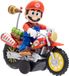 Jakks Pacific The Super Mario Galaxy Movie Action Figure met Pull Back Motorcycle Mario 6 cm
