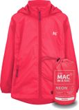 Mac in a Sac Neon roze (Watermelon) kinderregenjas 146/158