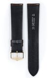 Hirsh Horlogeband Camelgrain Bruin - Leer - 18mm