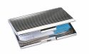 SIGEL VZ130 visitekaartjesetui, zilver glanzend, chroom, 21