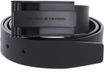 PORSCHE DESIGN Leren riem Business Hook Belt 3,5 W90 Black zwart