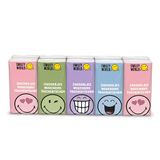 SmileyWorld® 10 x 10 Kartonnen Doos Gezichtsdoekjes van 10 Super Sterke Zakdoekjes in een Doos | Handdoekjes | 4-laags | Papieren Doekjes | P-002 | Smiley | World