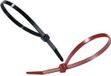 HellermannTyton 111-01910 T18R-N66-BK-C1 Serre-câble 100 mm 2.50 mm Noir Stable aux intempéries 100 pièce(s)