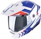 Scorpion ADX-2 Lews Wit Rood Blauw Systeemhelm - Helm