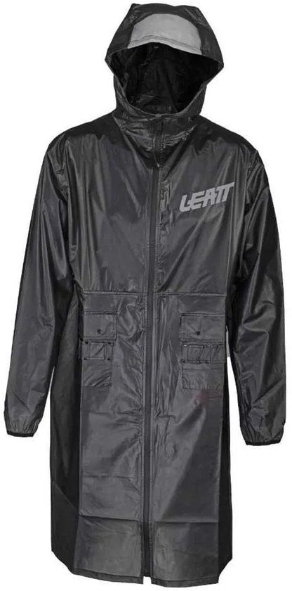 Leatt Mudcoat Regenjas Zwart