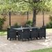 Prolenta Maison Exclusive Tuinset, 9-delig, antraciet, polypropyleen