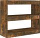 vidaXL Boekenkast/kamerscherm 80x30x72 cm gerookt eikenkleurig
