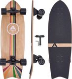 Apollo Mini Cruiser Longboard Surfskate Pro Stripes