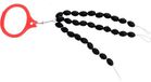 Predox Oval Stopper Large - rubberen lijnstoppers voor schuifdobbers en montages, 30 stuks