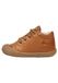 NATURINO Schoenen voor eerste stapjes van suède met glitter, Cognac.