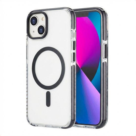 imoshion Combat MagSafe Backcover voor de Apple iPhone 14 / 13 - Zwart