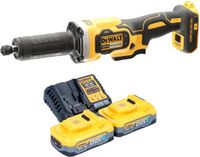 DeWalt DCG 426 H2 meuleuse sans balai 18 V + 2x batteries Powerstack 5,0 Ah + chargeur