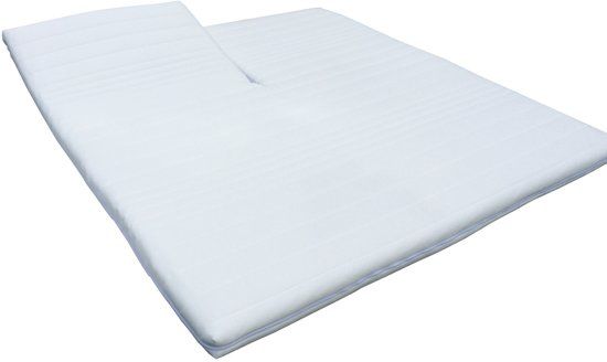 Slaaploods.nl Splittopper - Koudschuim Comfort - 180x210 cm - Dikte 8 cm