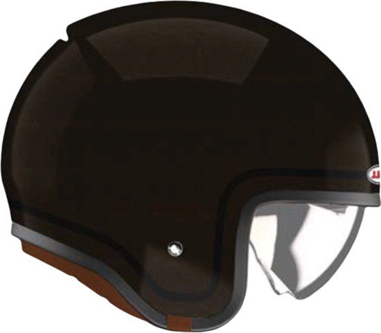Bell TX501 Classic Donkerbruin Zwart Jethelm - Helm