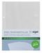 SIGEL SM191 Transparante hoezen voor menukaarten, transparant, voor A5, 10 stuks