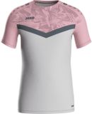 Jako Iconic T-Shirt Heren - Zachtgrijs / Roze / Antra Light | Maat: XL