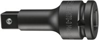 HAZET Krachtverlengstuk 917S-3 · 1/2 inch (12,5 mm) vierkant hol · 1/2 inch (12,5 mm) vierkant massief · Lengte: 75 mm