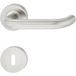 Häfele Garniture de béquille LDH 2170 acier inoxydable mat, cylindre profilé PZ