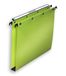 Elba Ultimate PP hangmap, polypropyleen, ondoorzichtig, voor lade, bodem, 30 mm, groen, 10 stuks