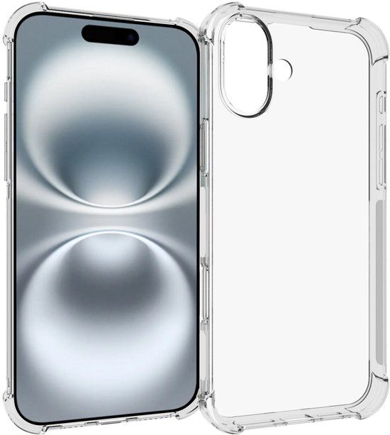 imoshion Shockproof Case voor de Apple iPhone 16 - Transparant