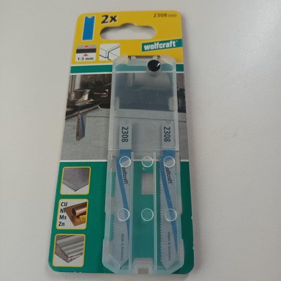 wolfcraft Decoupeerzaagblad HSS, U-schacht - 2308000