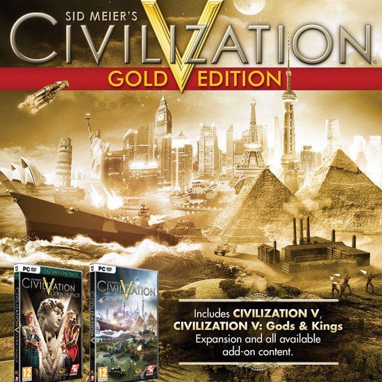 2K Sid Meier's Civilization V - Gold Edition PC