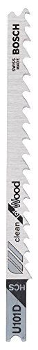 Bosch Professional Zubehör Bosch Accessories 2608637723 Decoupeerzaagblad U 101 D, Clean for Wood 3 stuk(s)