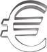 Städter Uitsteker RVS - € -teken / euro - 7.5cm