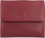 Esquire Peru Portemonnee RFID Leer 10 cm - Dames - Horizontaal - Rood