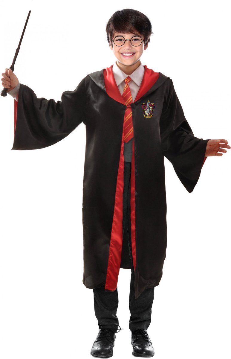 LYO - Harry Potter Kinderkostuum - Zwart - 110/122 (5-7 jaar)