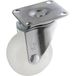 Toolcraft TO-5137872 roulette de meuble Métallique, Blanc 50 kg 5 cm 1 pièce
