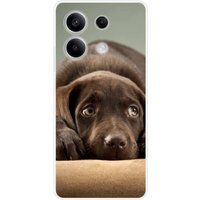 Xiaomi Redmi Note 13 5G Bedrukt siliconen hoesje Chiot marron