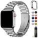 Fullmosa metalen armband voor Apple Watch 44mm 45mm 42mm(S3/2/1)