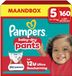 Pampers Baby-Dry Pants - Maat 5 (12-17 kg) - 160 Luierbroekjes - Maandbox
