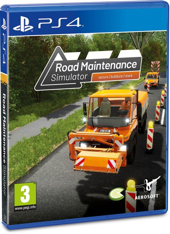 Merkloos Road Maintenance Simulator - PS4 - Simulation Game