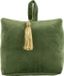 Mars & More Deurstopper fluweel appel groen 18cm