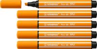 STABILO Pen 68 MAX - Premium Viltstift - Oranje - Doos 5 stuks