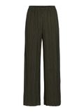 VILA wide-leg broek VIPLISA high waist Deep Depths XS