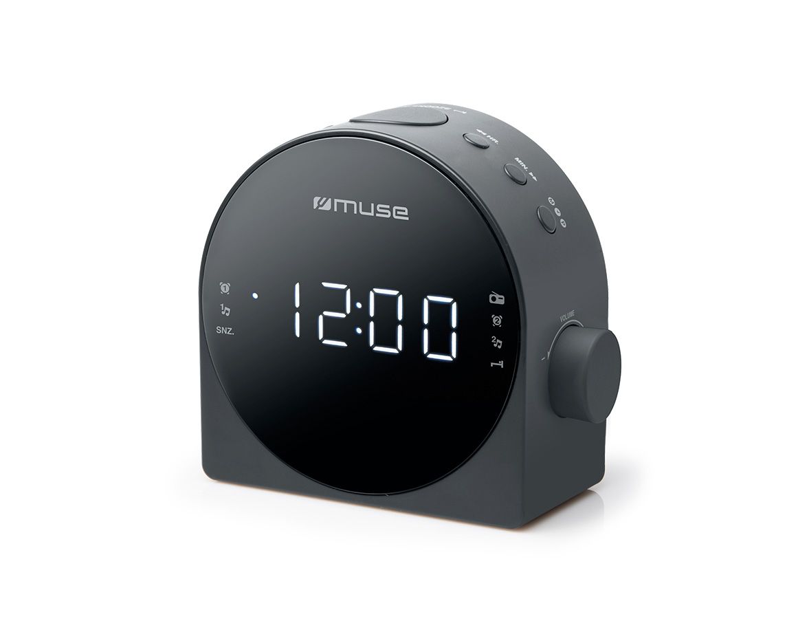 Muse Electronics Muse M-185 CR Digitale Wekkerradio - Zwart