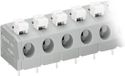 WAGO 804-303 Bloc de jonction à ressort 2,50 mm² Nombre de pôles 3 Gris, Blanc 1 pièce(s)